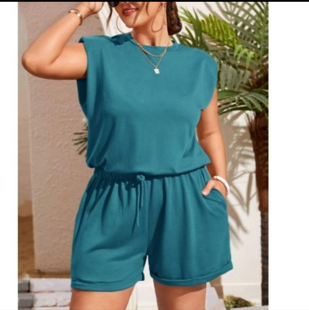 NWOT SHORTS ROMPER